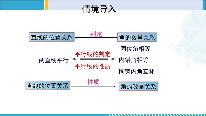 北师大版七年级数学下册同步精品课堂 2.3.2 平行线的性质（第2课时）（课件）03