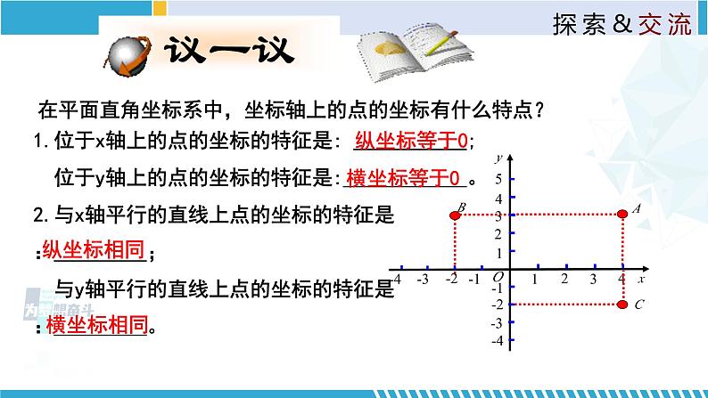 北师大版八年级上册同步精品课件 3.2.2 平面直角坐标系（课件）08