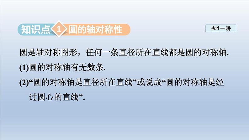 2024年九下数学第24章圆24.2圆的基本性质2垂径分弦课件（沪科版）第3页