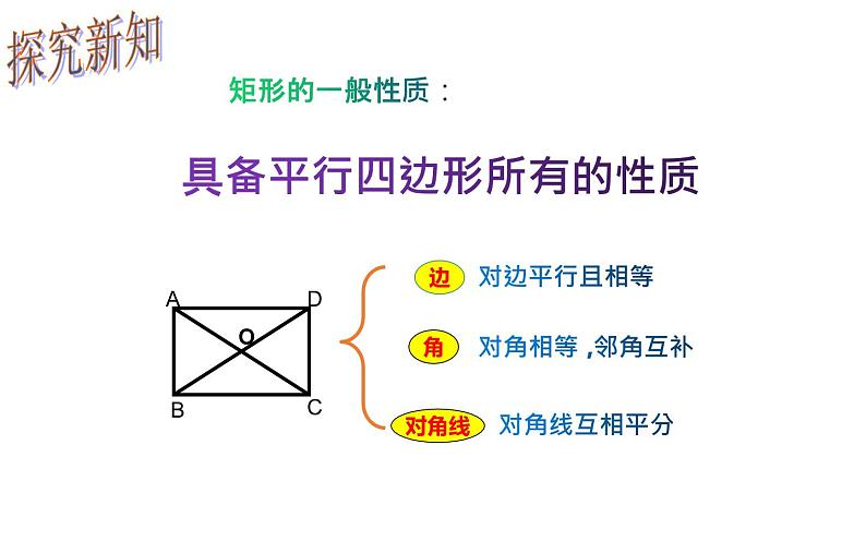 18.2.1 矩形的性质- 初中数学人教版八年级下册教学课件04