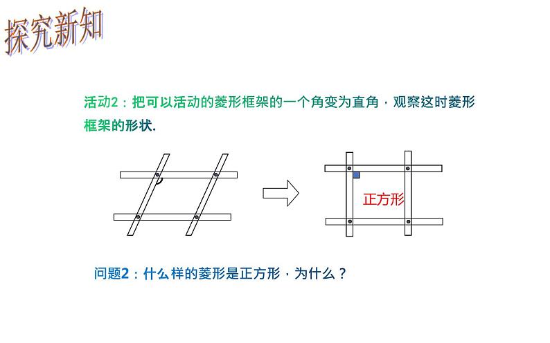 18.2.3 正方形判定- 初中数学人教版八年级下册教学课件第5页