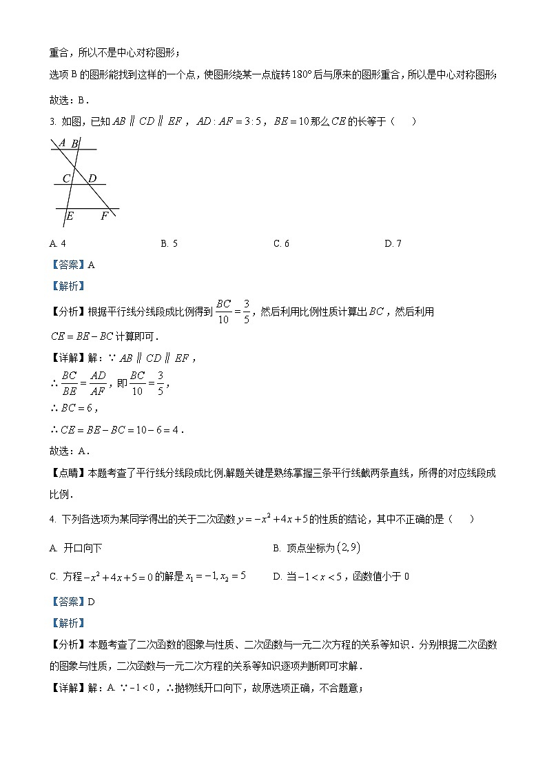 精品解析：2024年江西省南昌市中考一模数学试题（解析版）第2页