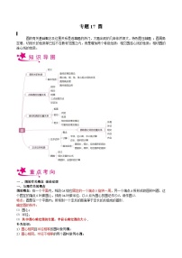 备战2024年中考数学一轮复习考点帮(上海专用)专题17圆(原卷版+解析)