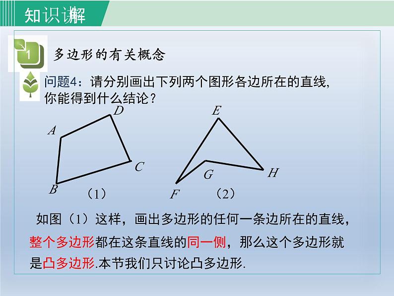 2024年八下数学第19章四边形19.1多边形内角和上课课件（沪科版）06