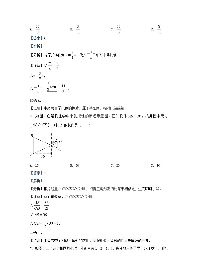 2023-2024学年辽宁省沈阳市康平县九年级上学期数学期末试题及答案03