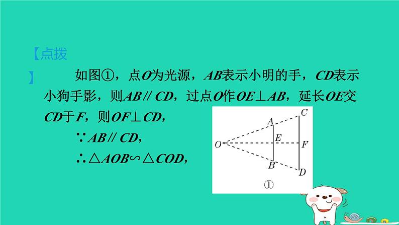 2024九年级数学下册第32章投影与视图全章热门考点整合应用习题课件新版冀教版04