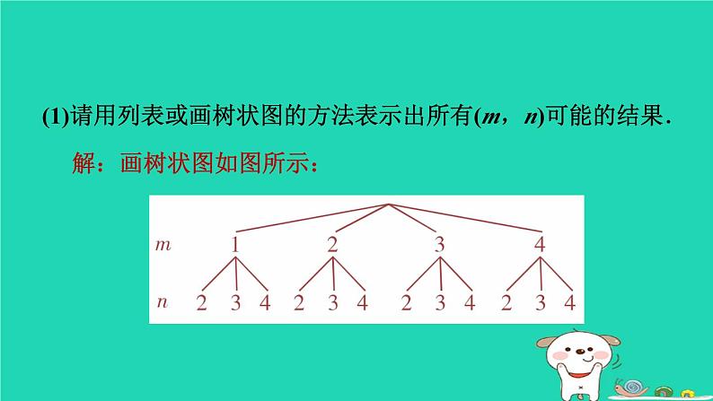 2024九年级数学下册提练第12招概率的应用类型习题课件新版冀教版第6页