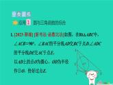 2024九年级数学下册提练第4招圆与学科内知识的综合应用习题课件新版冀教版