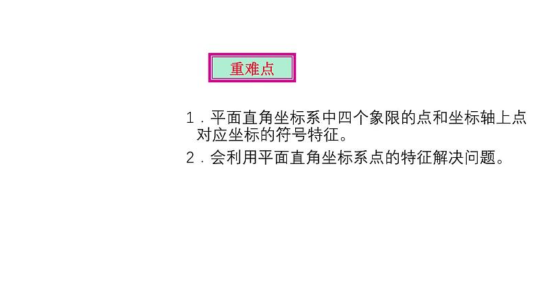 7.1.2 平面直角坐标系 初中数学人教版七年级下册大单元教学课件）第4页