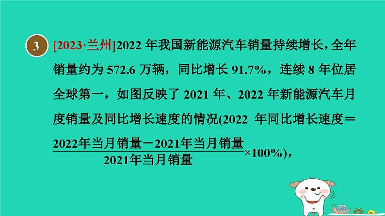 2024八年级数学下册第18章数据的收集与整理18.3数据的整理与表示2折线统计图和统计图的选择习题课件新版冀教版05