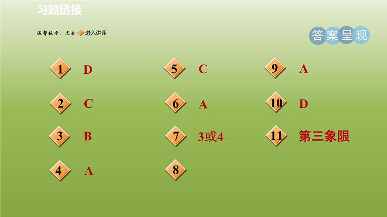 2024八年级数学下册第21章一次函数集训课堂练素养2.一次函数的图像与kb的关系的三种常见题型习题课件新版冀教版02