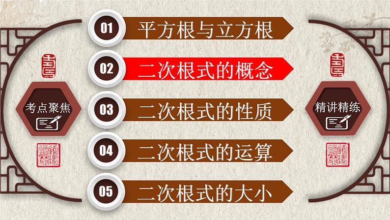 2023年中考数学一轮复习课件专题1.4 二次根式（含答案）第5页