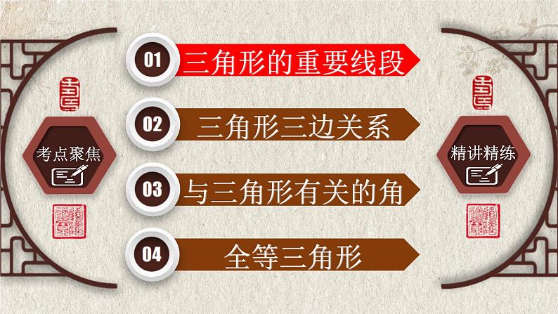 2023年中考数学一轮复习课件专题4.2 三角形（含答案）02