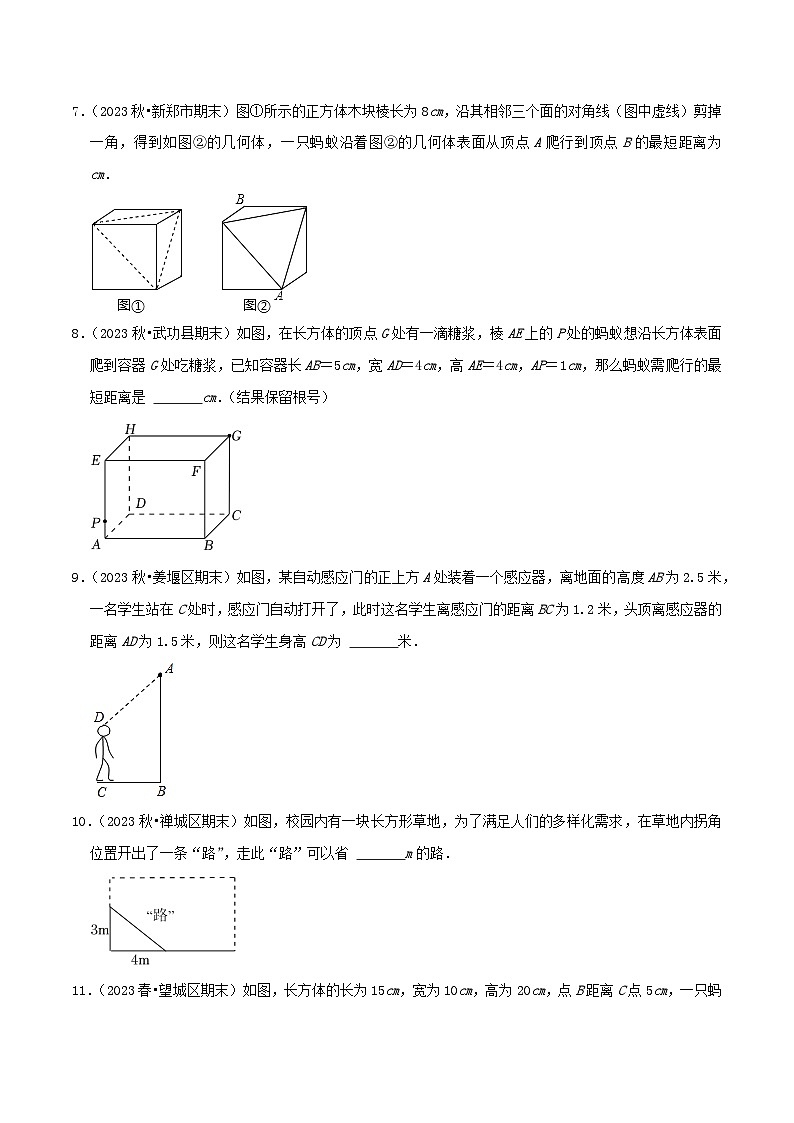 八年级数学上册章节重点复习考点讲义(北师大版)专题04勾股定理的应用综合题(原卷版+解析)03