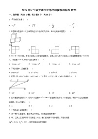 2024年辽宁省大连市中考数学模拟预测题（原卷版+解析版）