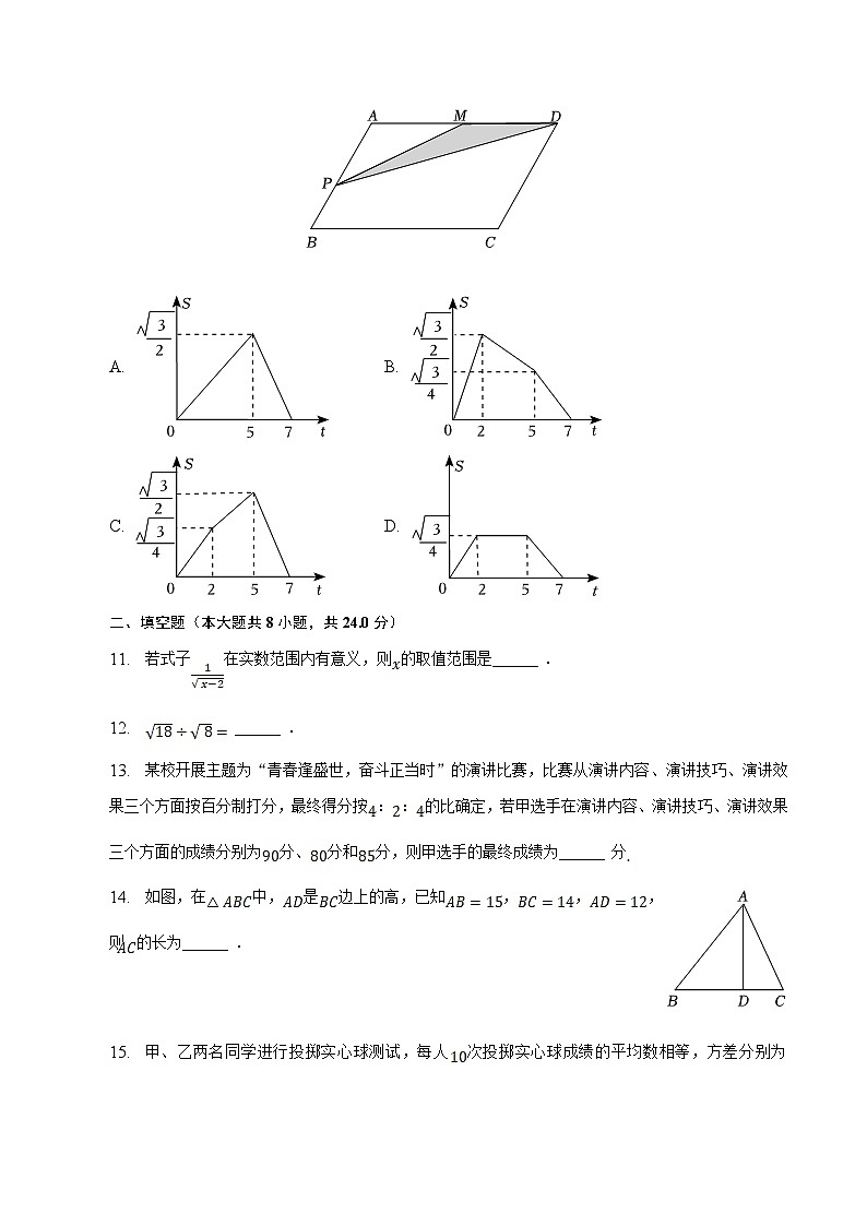 辽宁省葫芦岛市兴城市2022-2023学年八年级下学期期末考试数学试卷(含解析)第3页