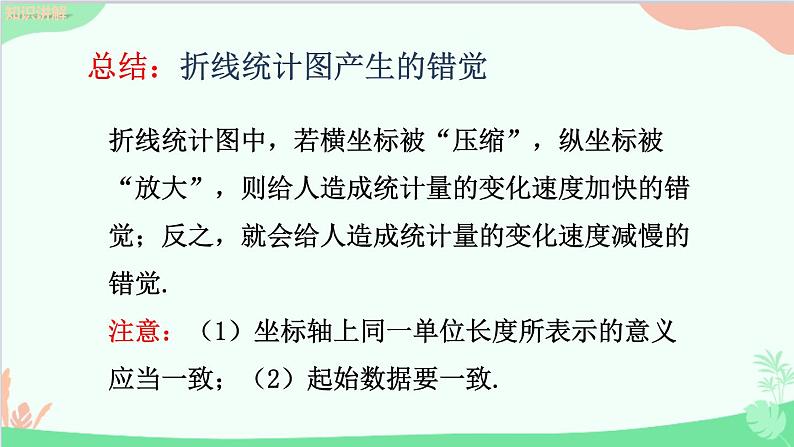 北师大版数学七年级上册 6.4   统计图的选择 （第2课时 统计图的应用）课件08