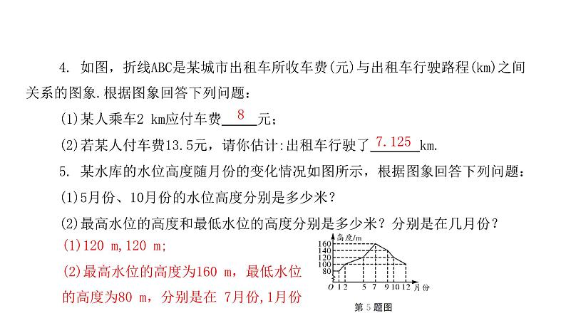 3.3 用图象表示的变量间关系第1课时 北师大版七年级数学下册课件第6页