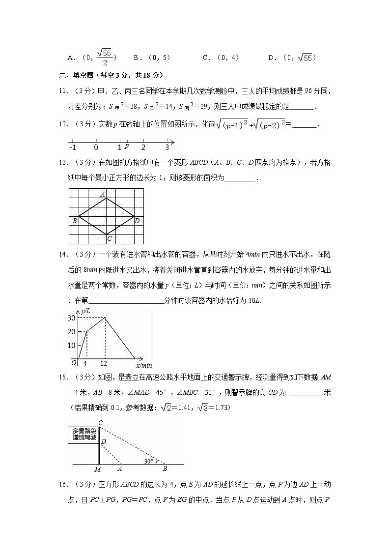 2022-2023学年四川省南充市南部县建兴中学八年级（下）期末数学试卷03