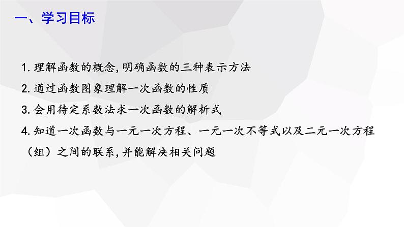 第19章 一次函数  人教版八年级下册复习课课件第2页