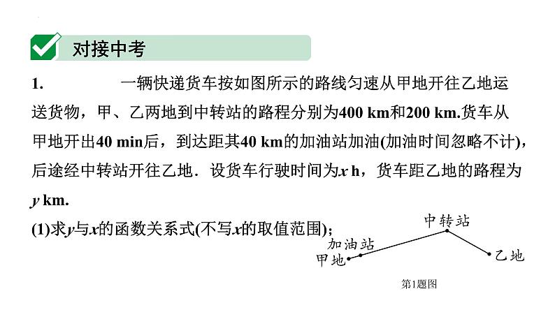 中考数学二轮重难专题研究 专题三 函数的实际应用（课件）07