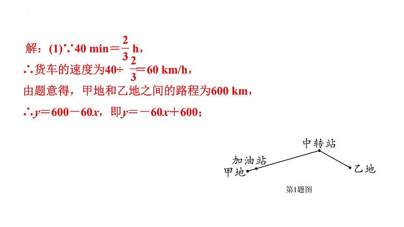 中考数学二轮重难专题研究 专题三 函数的实际应用（课件）08