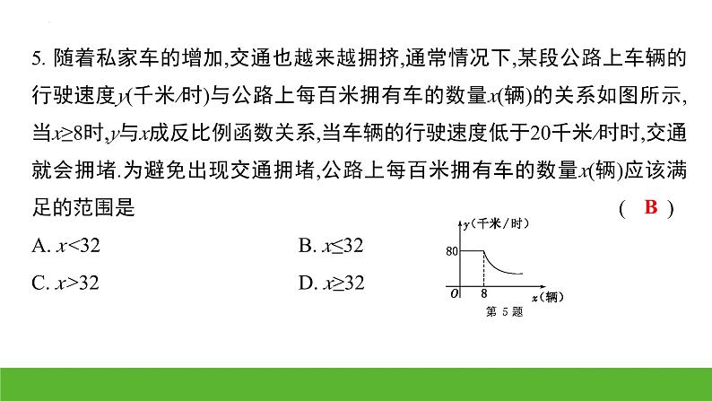 中考数学二轮专题复习课件　反比例函数第4页