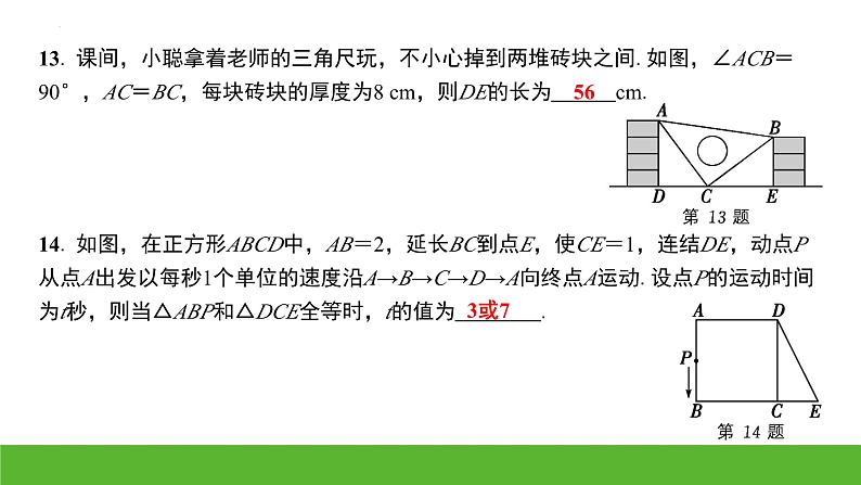 中考数学二轮专题复习课件：三角形的初步知识第7页