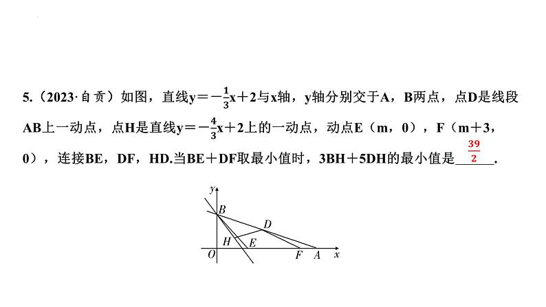 中考数学二轮复习题型突破课件：题型二 最值问题06