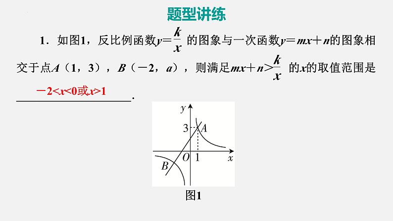 中考数学二轮复习 专题突破课件 专题七　反比例函数综合02