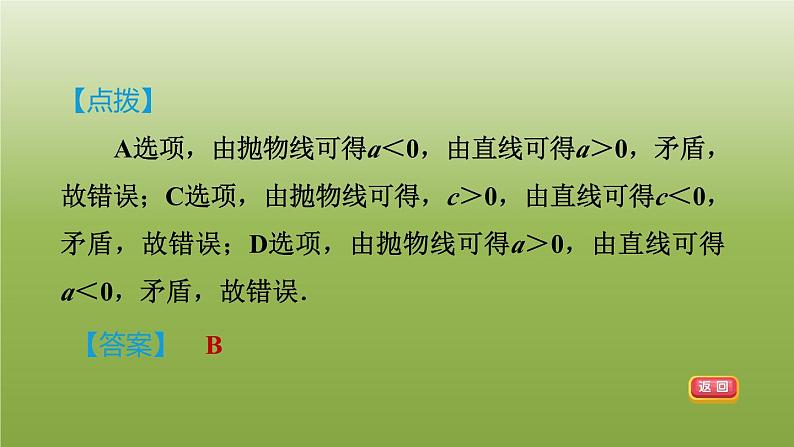 2024九年级数学下册第5章二次函数5.2二次函数的图像和性质4二次函数y＝ax＋h2的图像和性质习题课件新版苏科版07