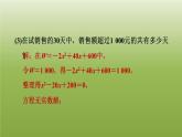 2024九年级数学下册第5章二次函数5.5用二次函数解决问题3营销中的最值习题课件新版苏科版