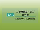 2024九年级数学下册第5章二次函数5.4二次函数与一元二次方程1二次函数与一元二次方程的关系习题课件新版苏科版