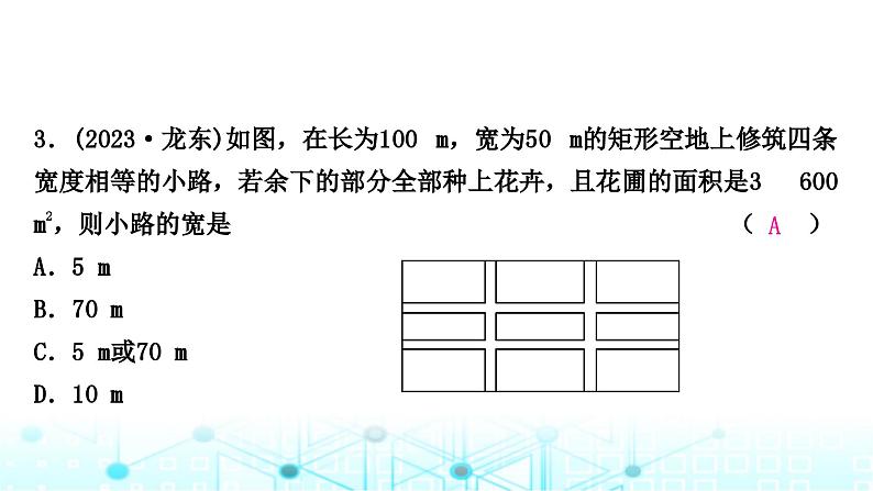 中考数学复习第二章方程(组)与不等式(组)第二节一元二次方程及其应用课件第4页