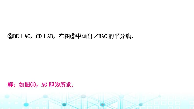 中考数学复习第七章图形变化重难突破微专题(十二)无刻度直尺作图教学课件第7页