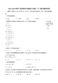 2022-2023学年广西北海市合浦县九年级（下）期中数学试卷（含解析）