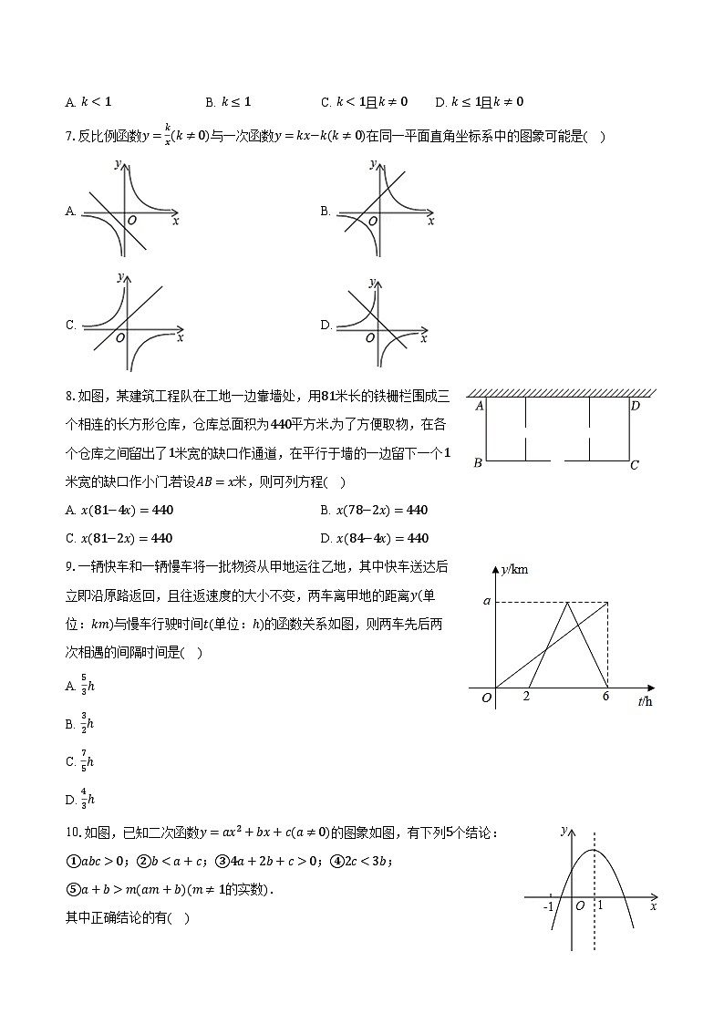 2023-2024学年辽宁省盘锦市兴隆台区曙光学校九年级（上）期中数学模拟试卷（含解析）第2页