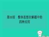 2024七年级数学下册提练第11招整体思想在解题中的四种应用习题课件新版湘教版