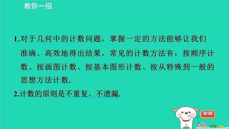 2024七年级数学下册提练第6招几何计数的四种常用方法习题课件新版湘教版第2页