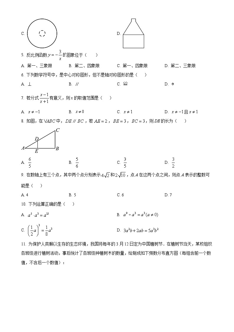 2024年云南省昭通市绥江县中考模拟预测数学模拟预测题（原卷版+解析版）02
