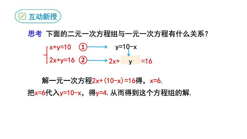 8.2 消元——解二元一次方程组 第1课时 初中数学人教版七年级下册课件04