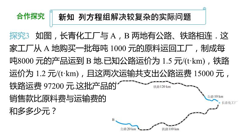 8.3 实际问题与二元一次方程组（第3课时）初中数学人教版七年级下册教学课件第5页