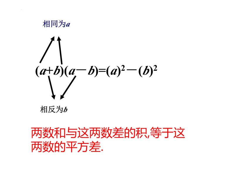 +1.5.1平方差公式+课件+2023——2024学年北师大版数学七年级下册08