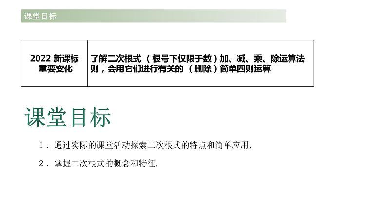 16.1+二次根式+课件+2023—2024学年人教版数学八年级下册第2页