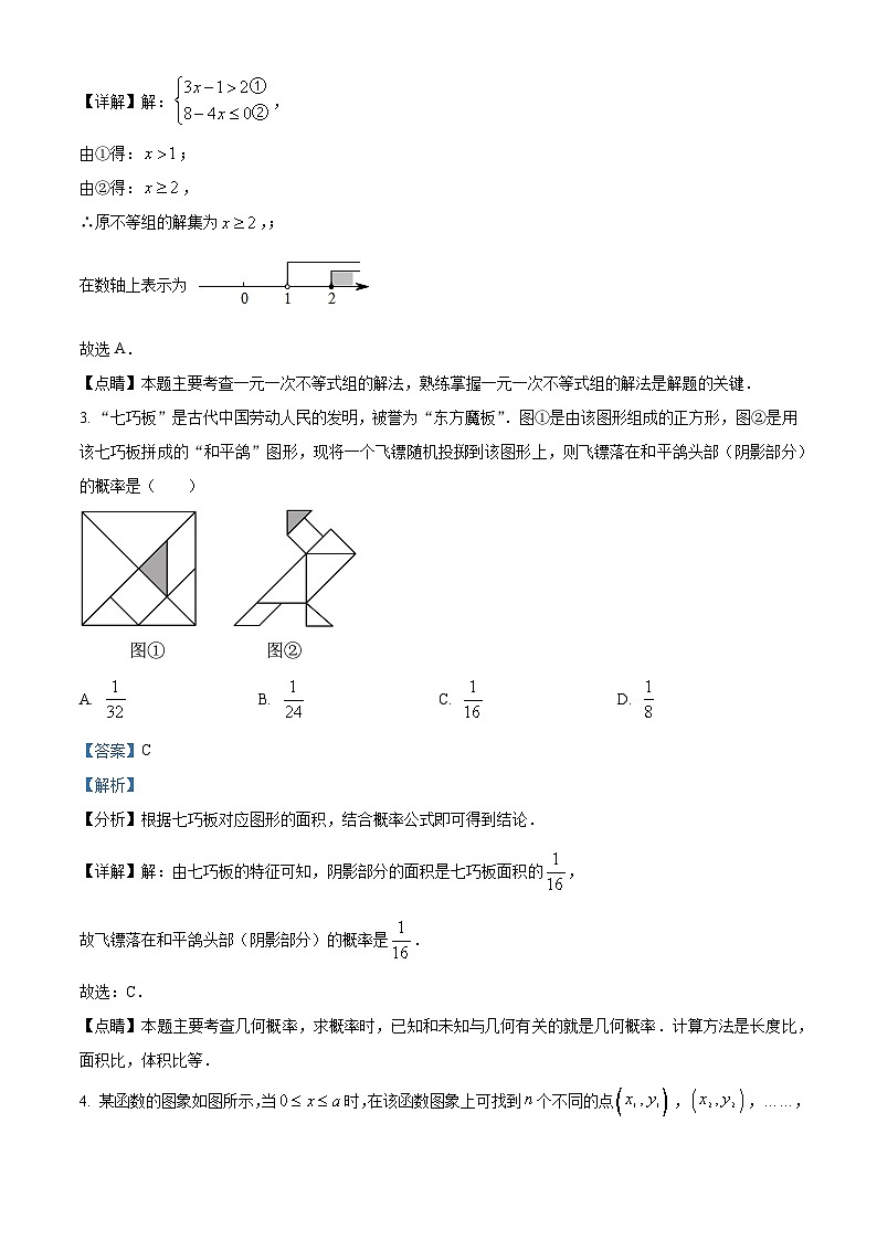 2024年江苏省盐城市景山中学九年级数学中考模拟试题（解析版）第2页