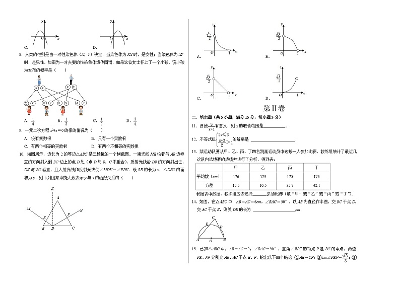 数学（考试版A3）第2页