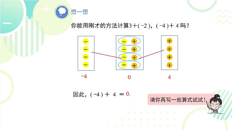 北师大版七年级上册数学《有理数的加法》教学课件第8页