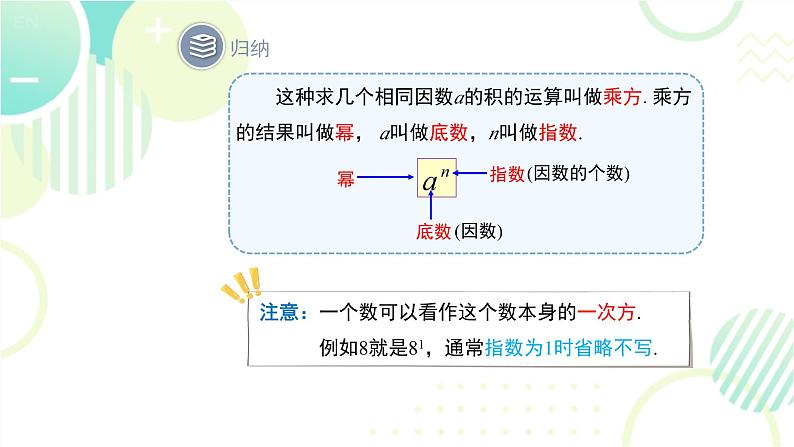 北师大版七年级上册数学《有理数的乘方》教学课件第8页