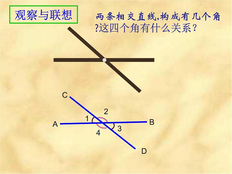 人教版 数学 七年级下册  5.1相交线 课件05