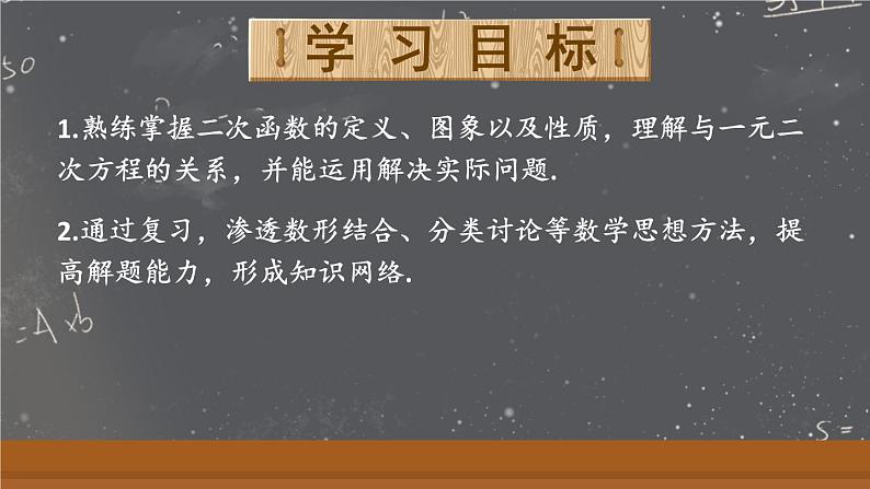 第22章 二次函数 章末复习 课件 2024-2025学年人教版九年级数学上册第2页